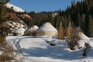 В лагере Жергалан